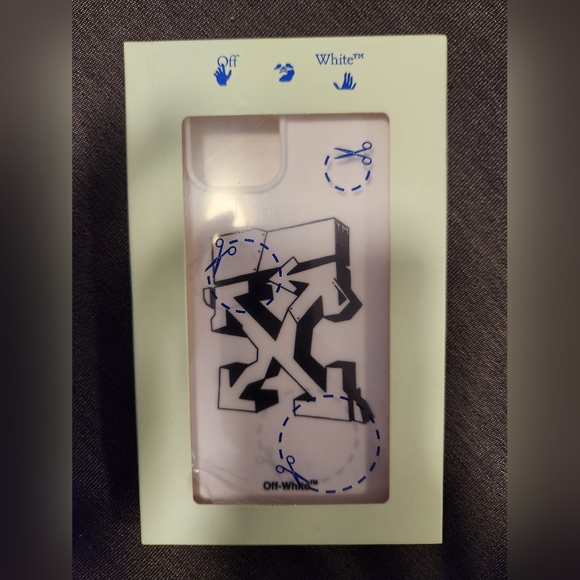 Off-White Arrow White iPhone 12 Pro Case AUTHENTIC New in Box - Picture 5 of 5